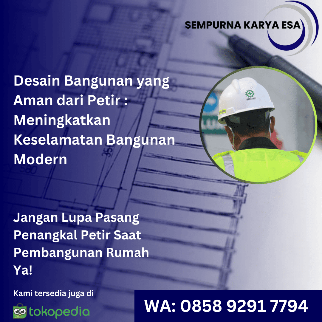 bangunan yang aman dari petir