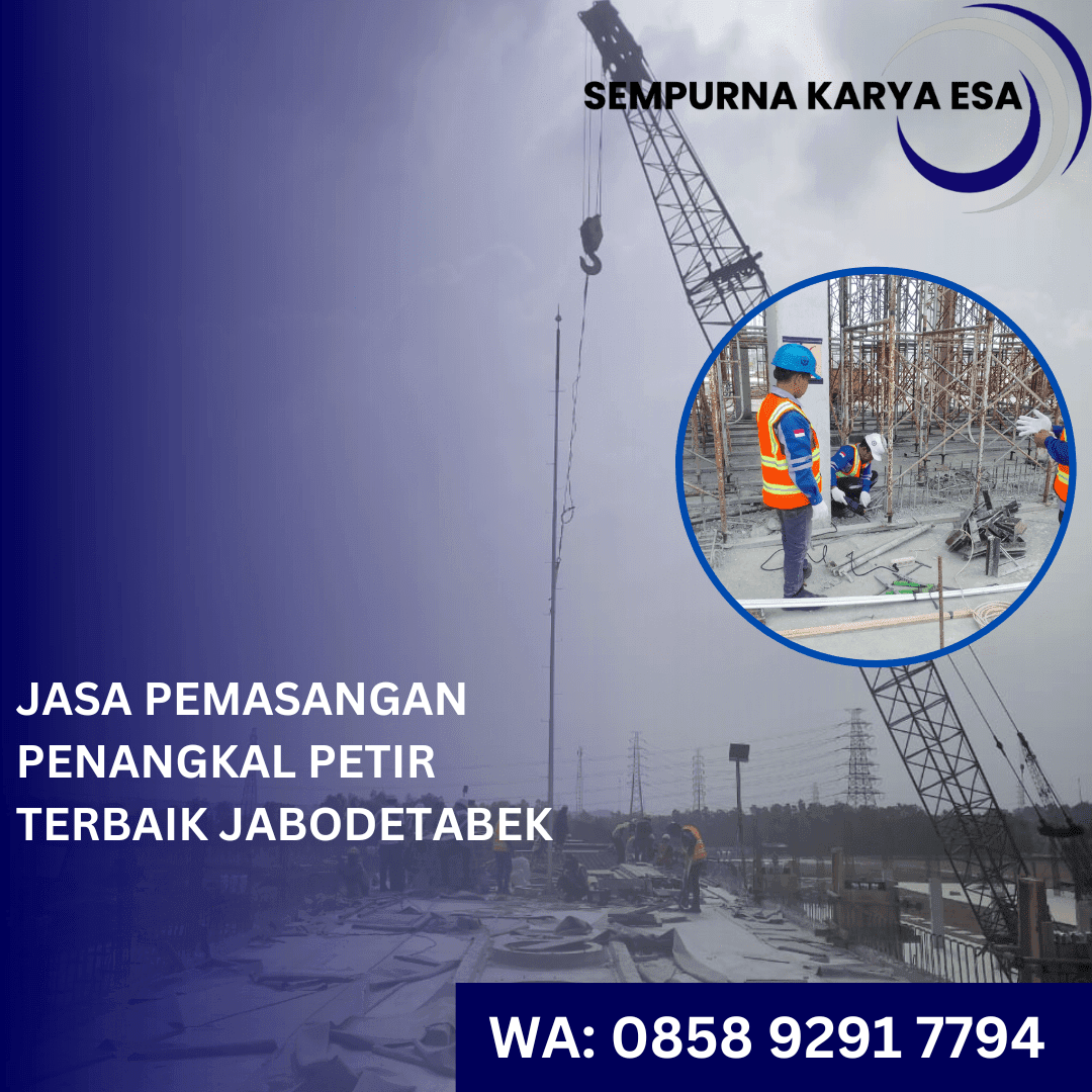 jasa penangkal petir depok pt sempurna karya esa