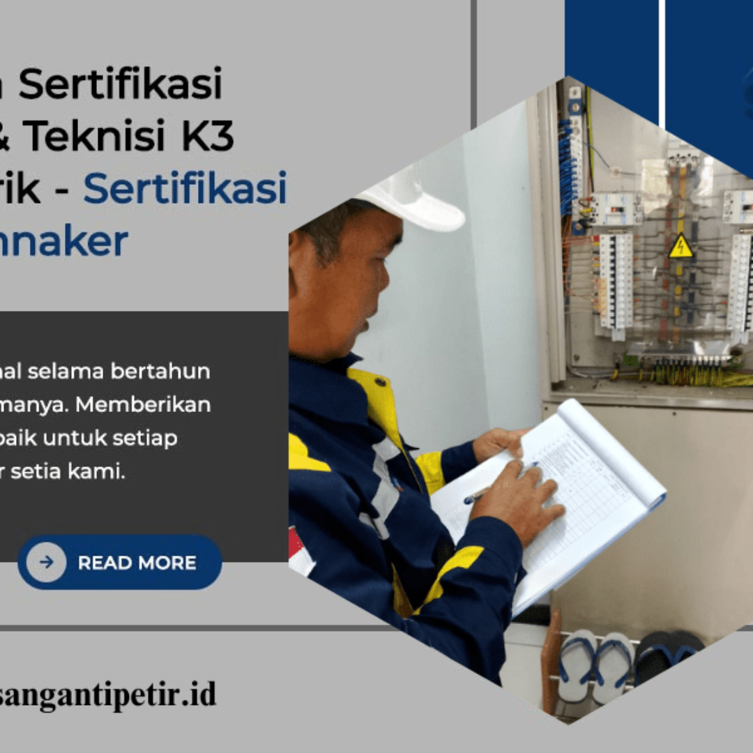 jasa sertifikasi k3 listrik dan training k3