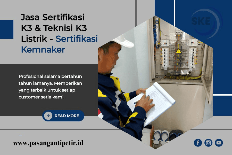 jasa sertifikasi k3 listrik dan training k3