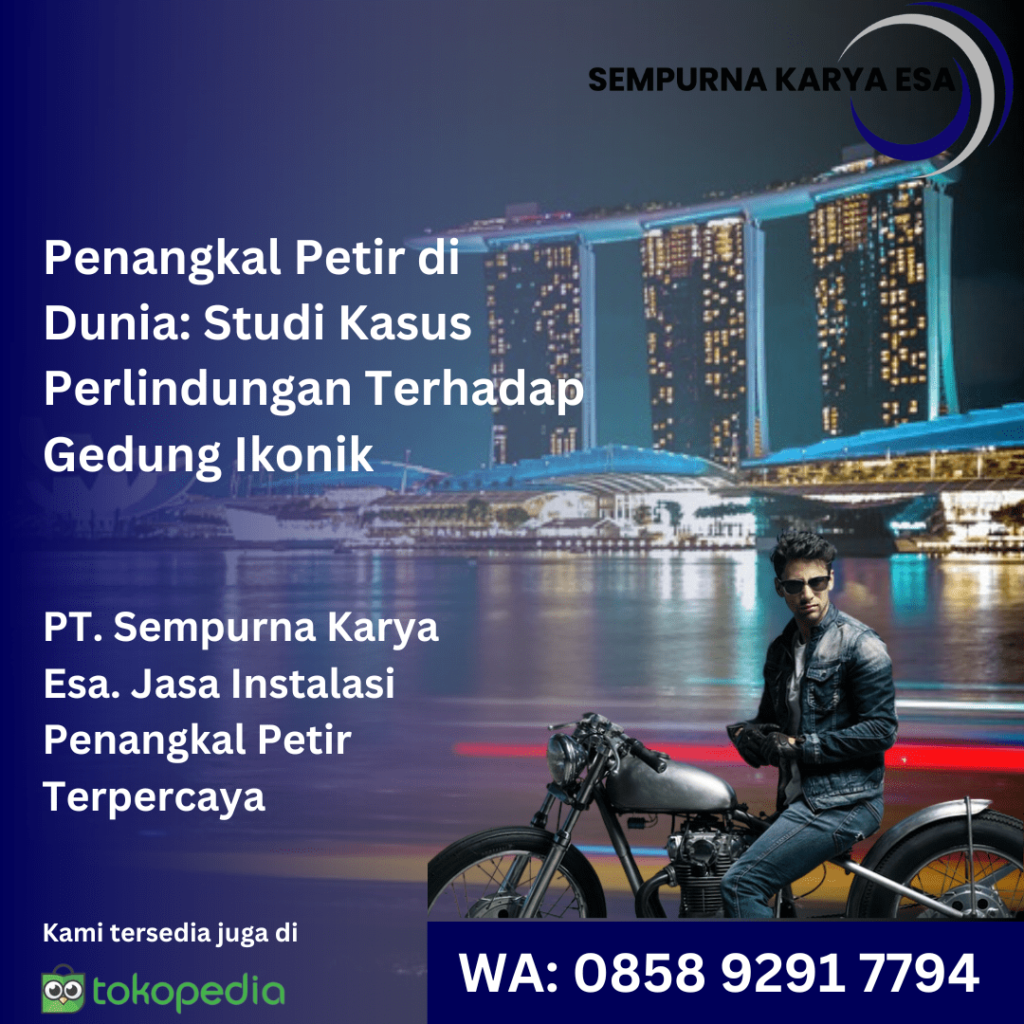 penangkal petir di dunia