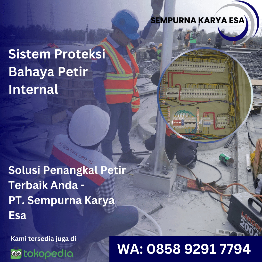 sistem proteksi petir internal