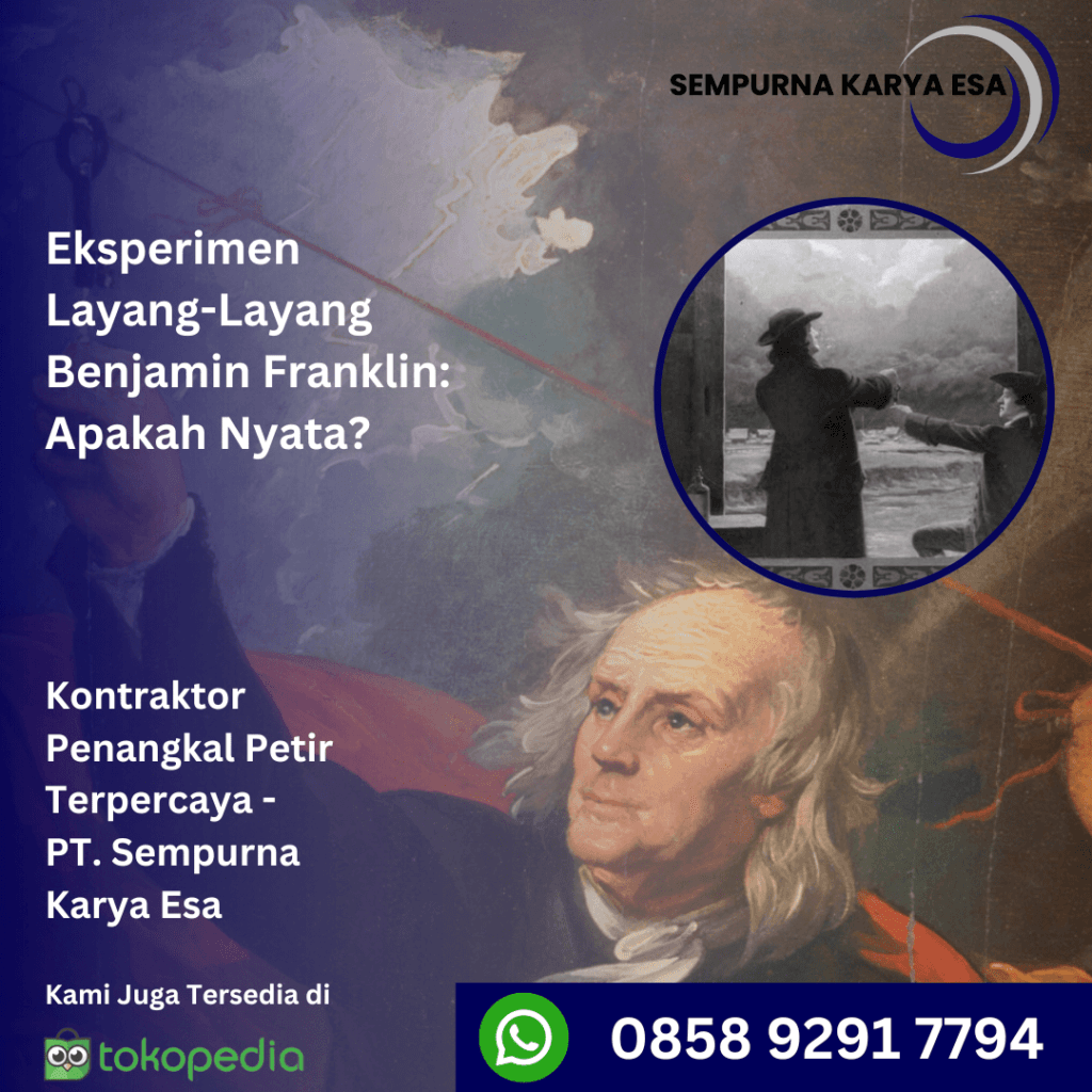 eksperimen layang-layang benjamin franklin