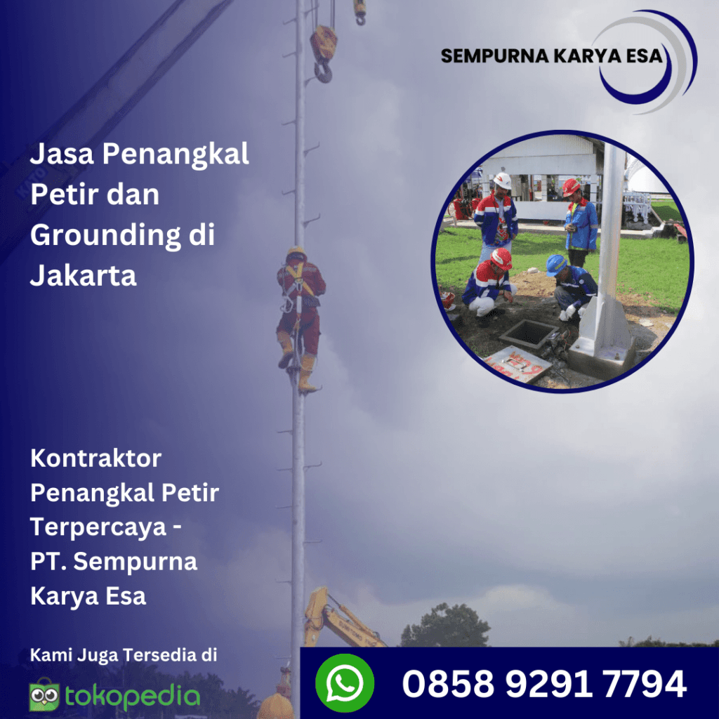 jasa penangkal petir dan grounding di jakarta