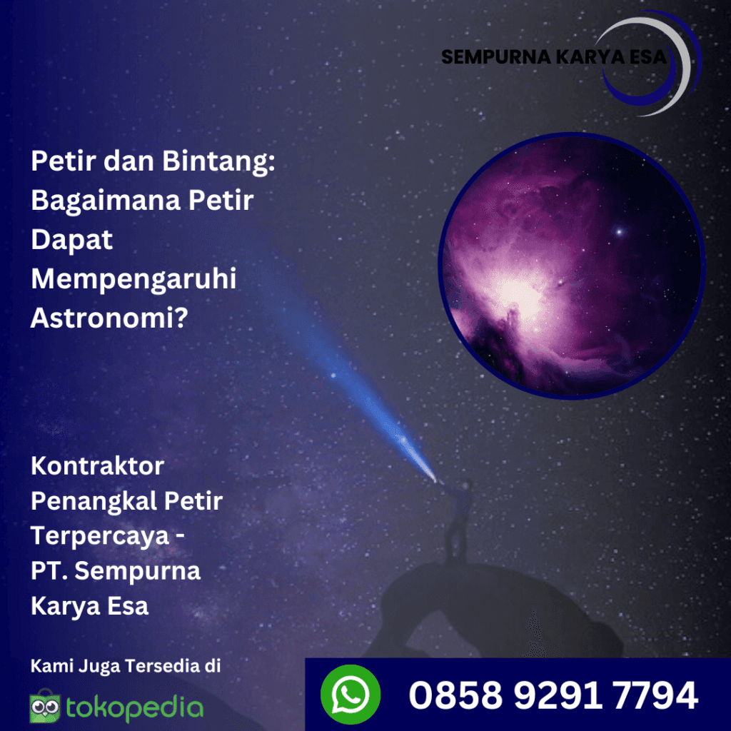 pengaruh petir pada astronomi