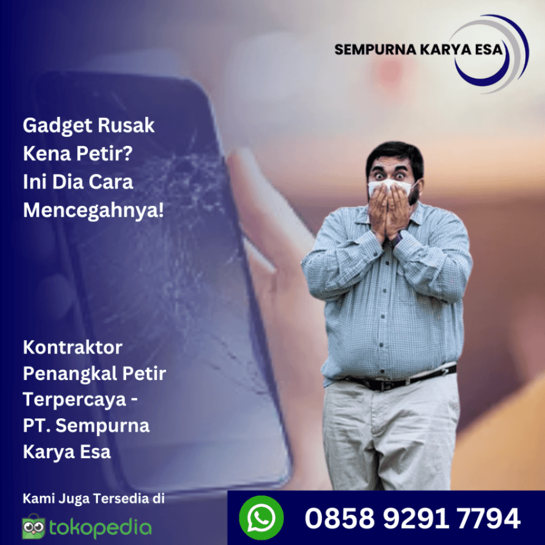 gadget rusak kena petir ini cara mencegahnya artikel sempurna karya esa