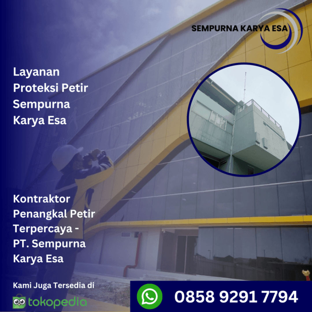 layanan proteksi petir pt sempurna karya esa