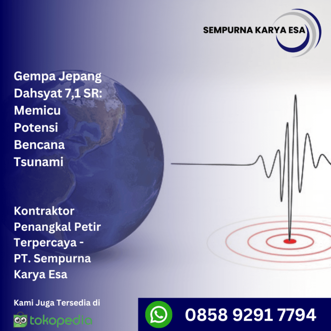 gempa jepang 7,1 SR Agustus 2024