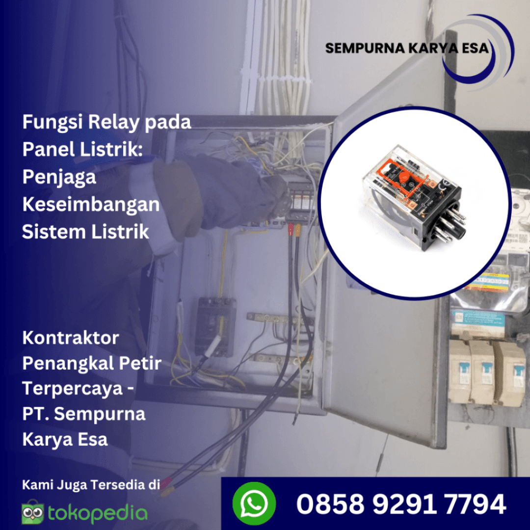 Fungsi Relay pada Panel Listrik Penjaga Keseimbangan Sistem Listrik
