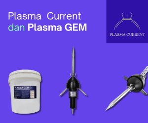 Merdeka dari petir dengan plasma current dan plasma gem