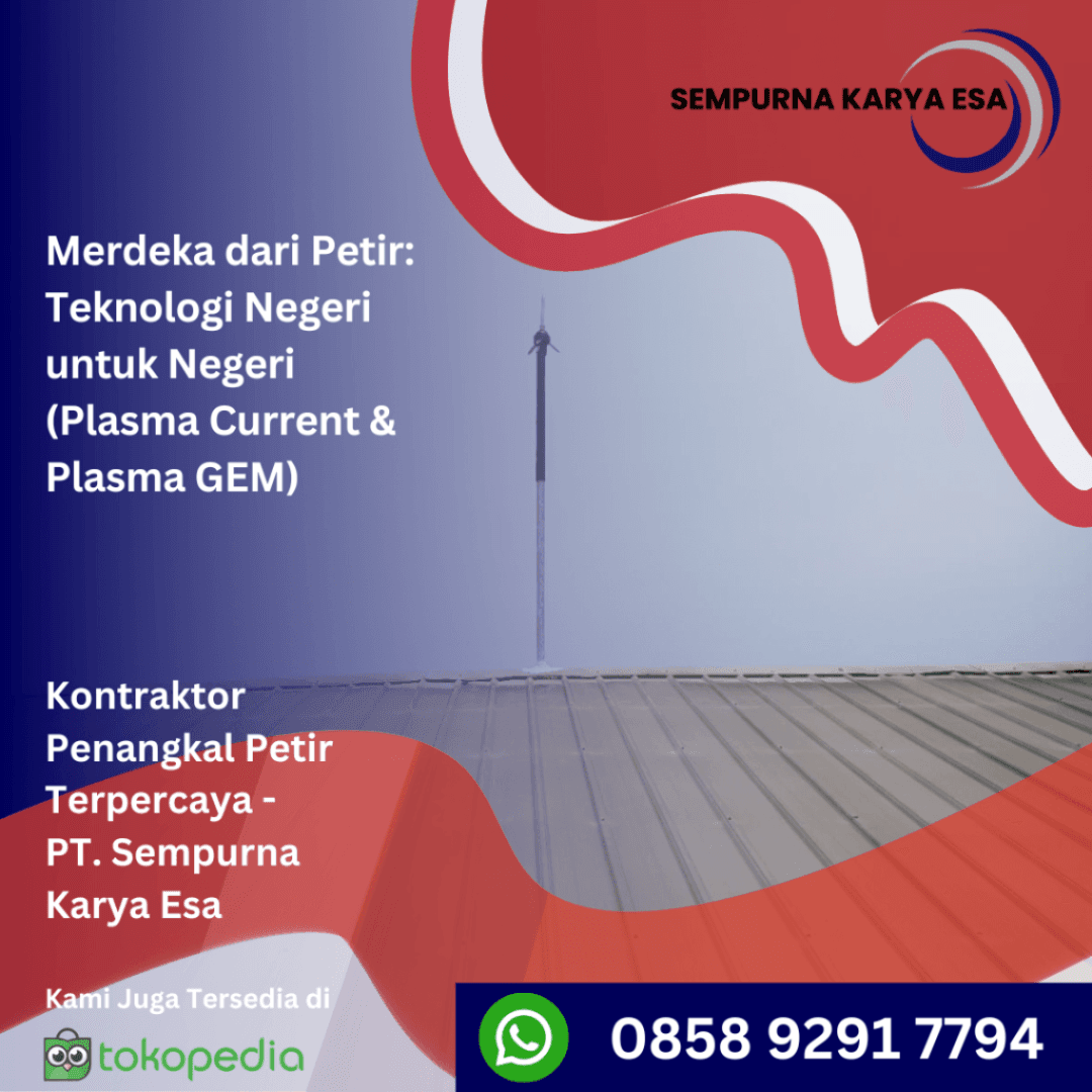 Merdeka dari petir teknologi negeri untuk negeri plasma current dan plasma gem