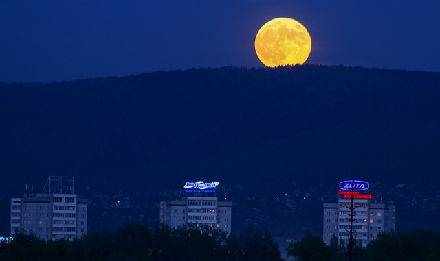 foto supermoon di dunia
