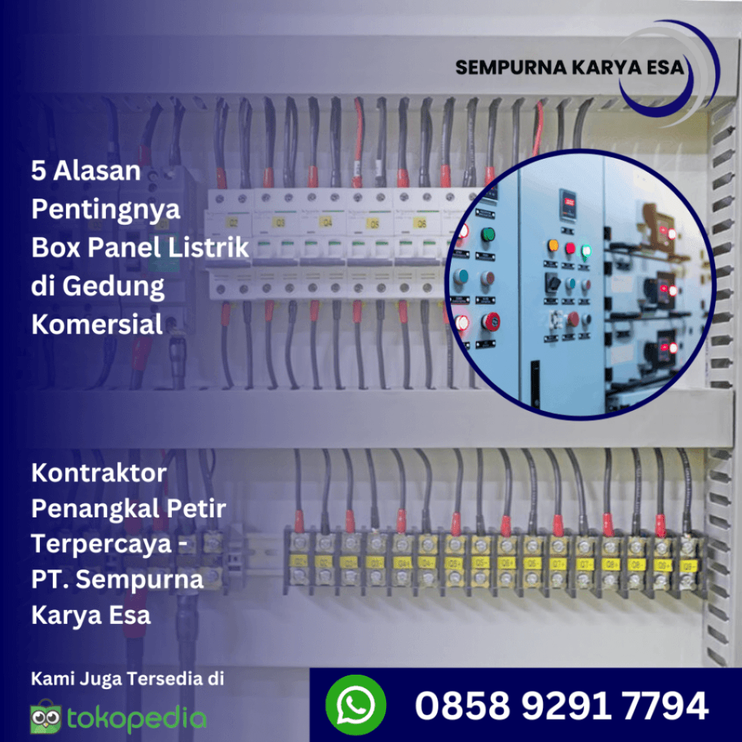 5 alasan pentingnya box panel listrik di gedung komersial