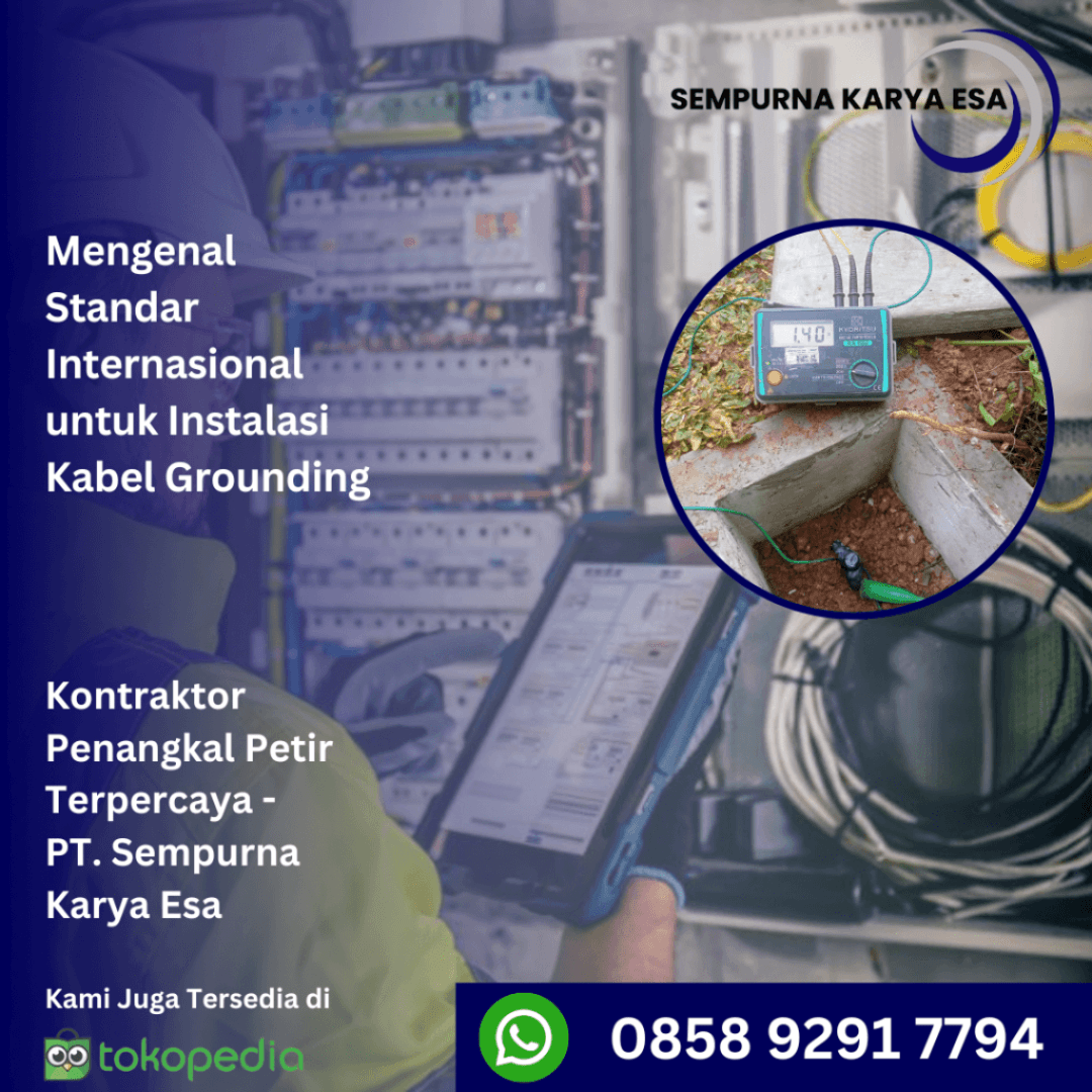 mengenal standar internasional instalasi kabel grounding