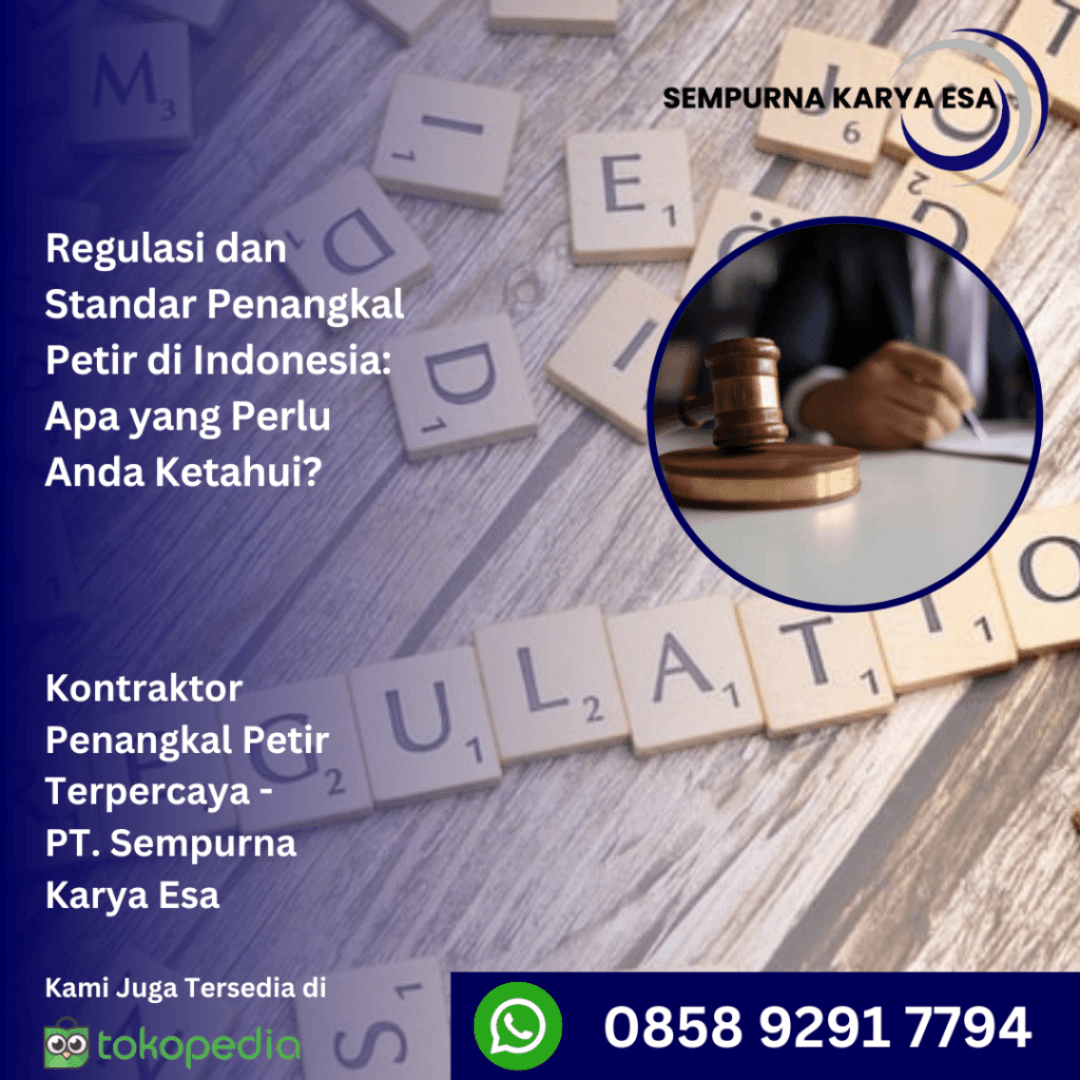 regulasi dan standar penangkal petir di indonesia