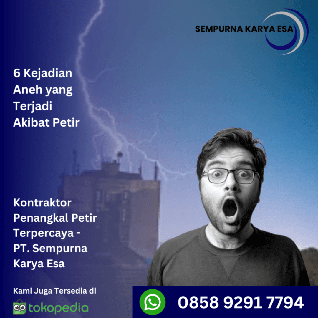 6 kejadian aneh yang terjadi akibat petir