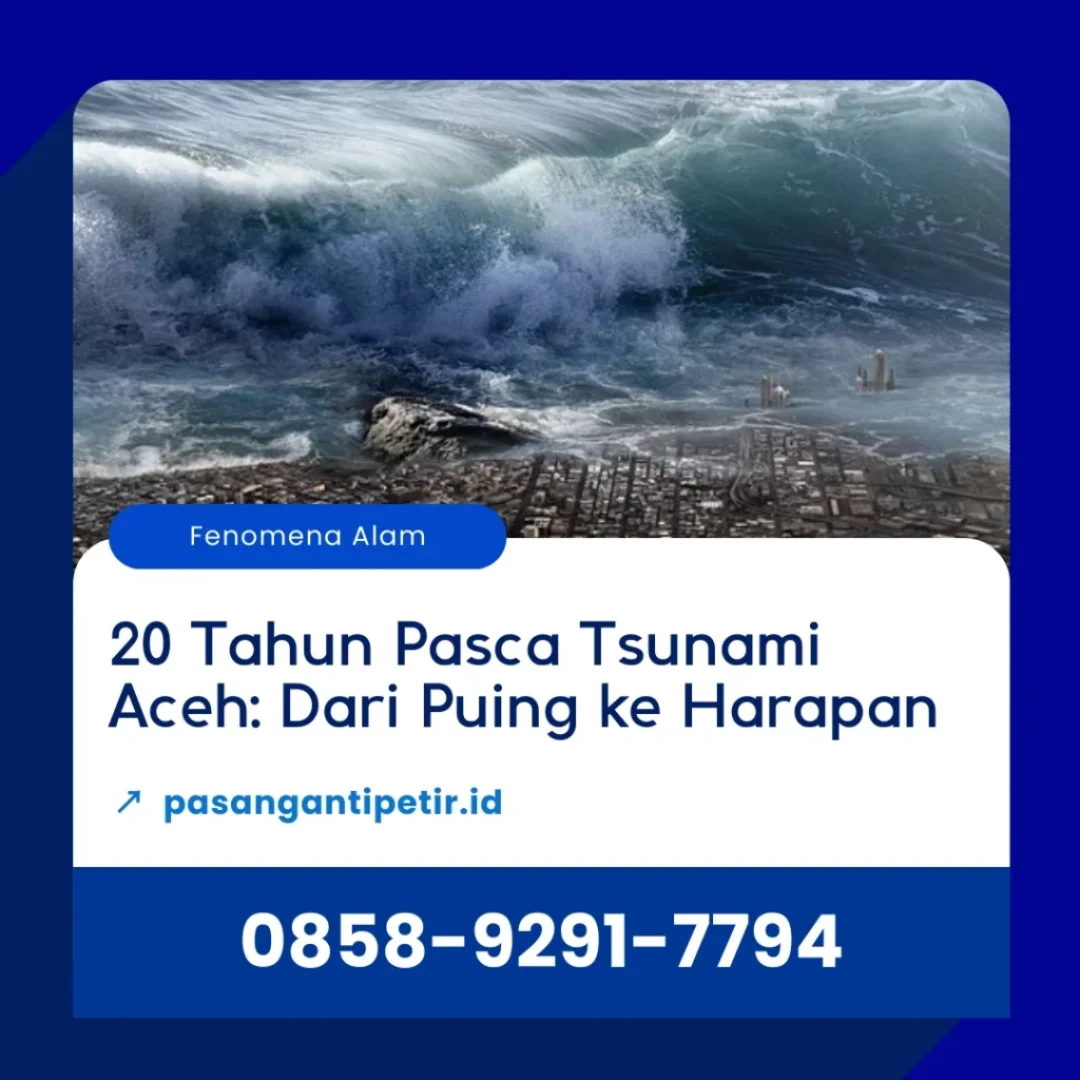20 tahun pasca tsunami aceh dari puing ke harapan