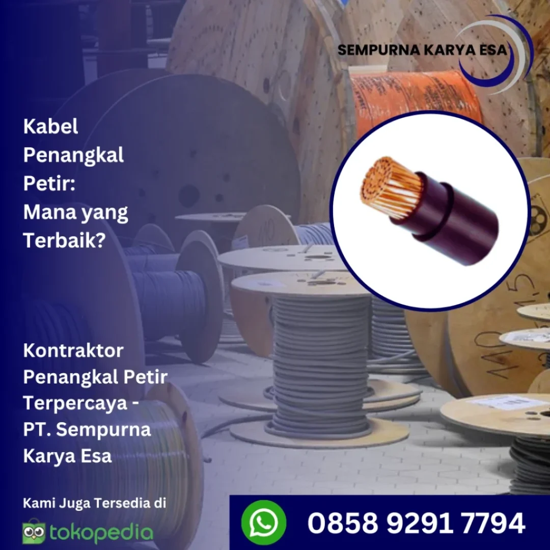 kabel penangkal petir mana yang terbaik