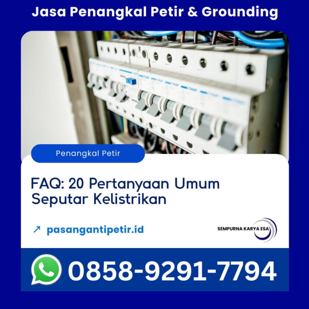 faq 20 pertanyaan umum seputar kelistrikan sempurna karya esa