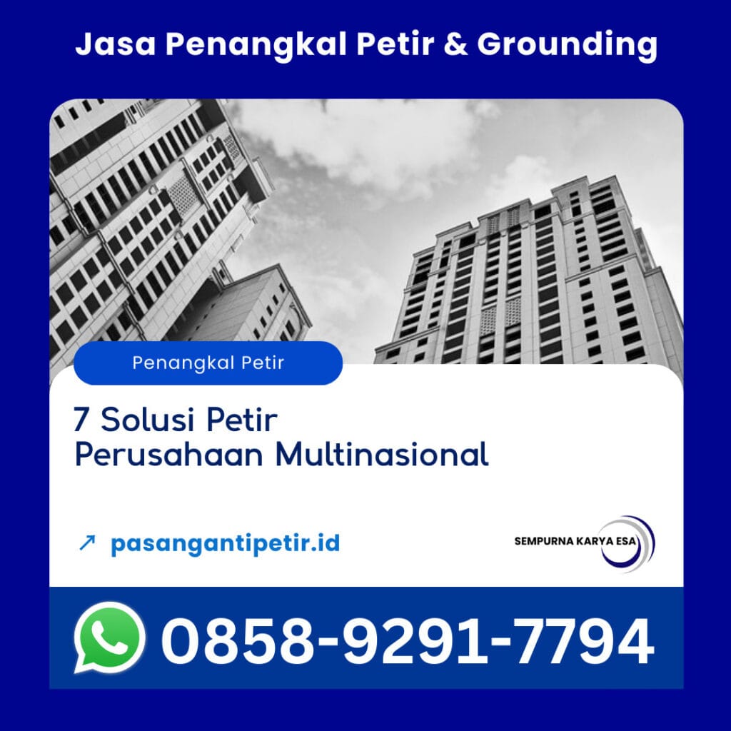 7 solusi petir perusahaan multinasional artikel sempurna karya esa 085892917794