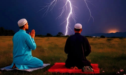 doa ketika petir