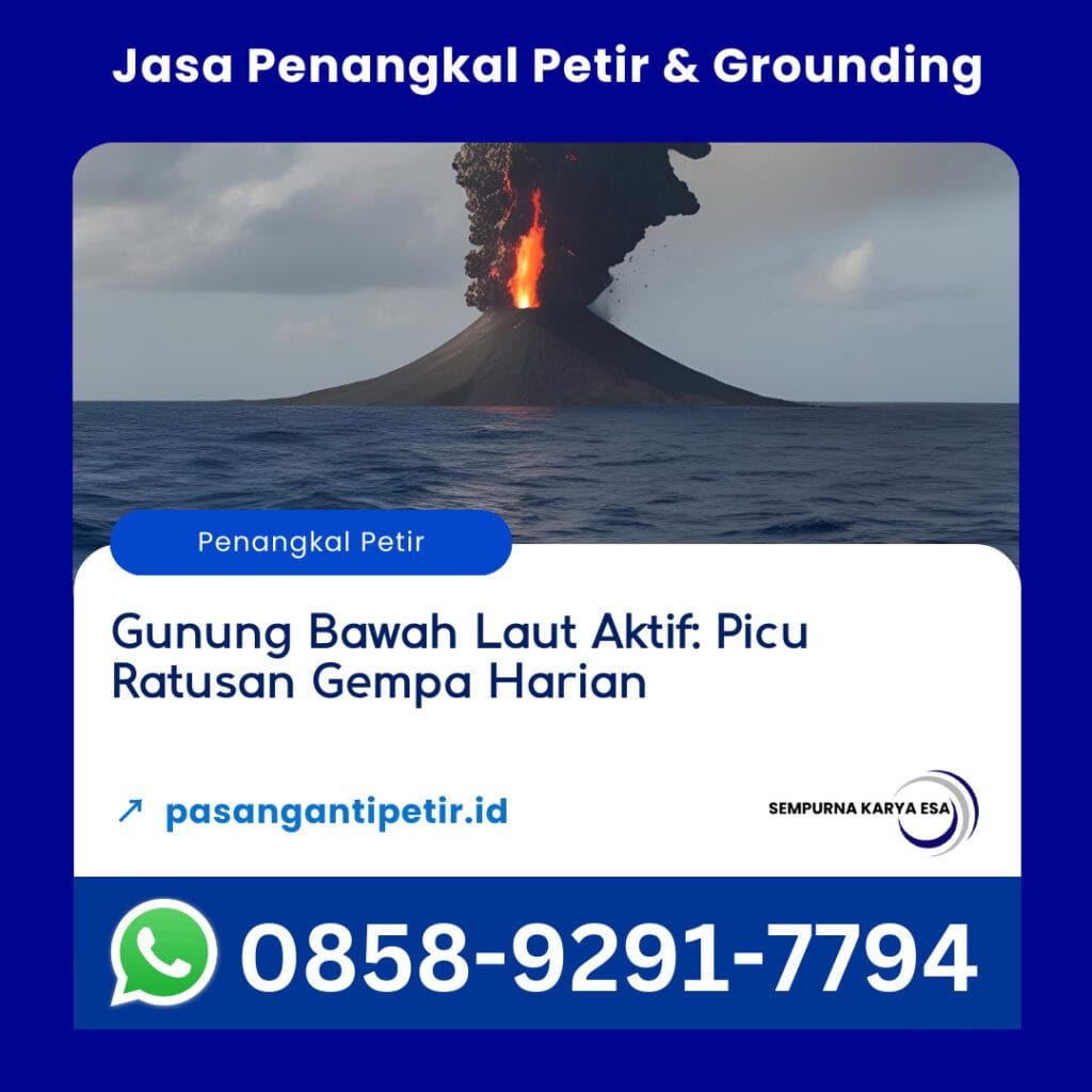 gunung bawah laut aktif picu ratusan gempa harian axial seamount