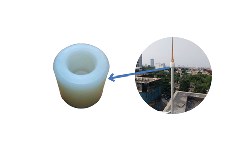 teflon splitzen fungsi penting isolator penangkal petir