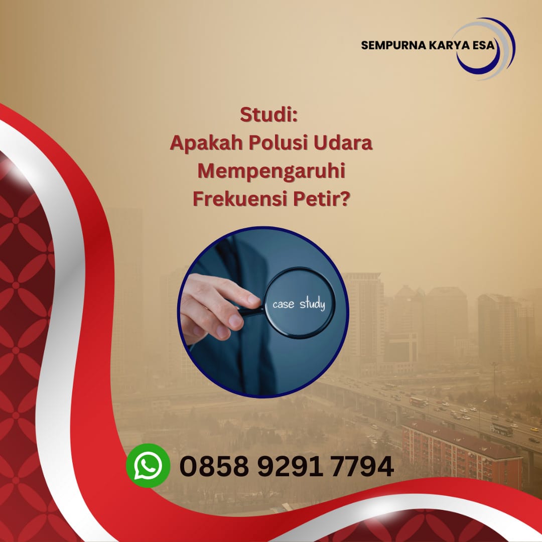 studi apakah polusi udara mempengaruhi frekuensi petir artikel sempurna karya esa jasa penangkal petir dan grounding hubungi 085892917794