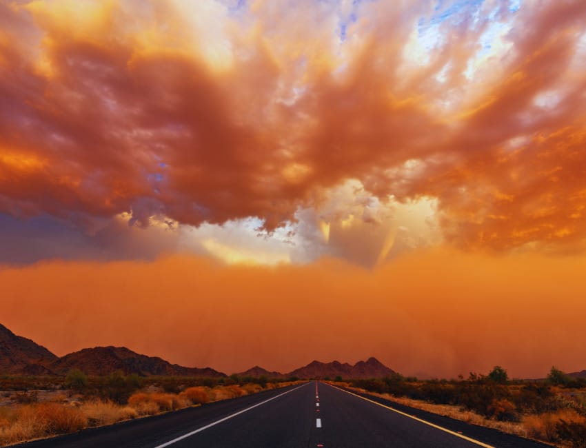 10 fakta badai pasir haboob di arizona artikel sempurna karya esa