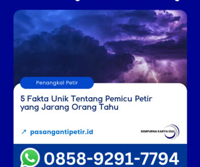 5 fakta unik tentang pemicu petir yang jarang orang tahu artikel pt sempurna karya esa jasa penangkal petir hubungi 085892917794