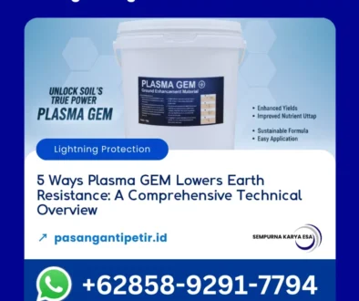 5 ways plasma gem lowers earth resistance a comprehensive technical overview pt sempurna karya esa article lightning protection services contact us at +6285892917794