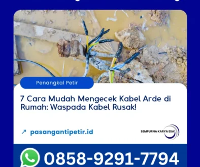 7 cara mudah mengecek kabel arde di rumah waspada kabel rusak. artikel pt sempurna karya esa jasa penangkal petir dan grounding hubungi 085892917794