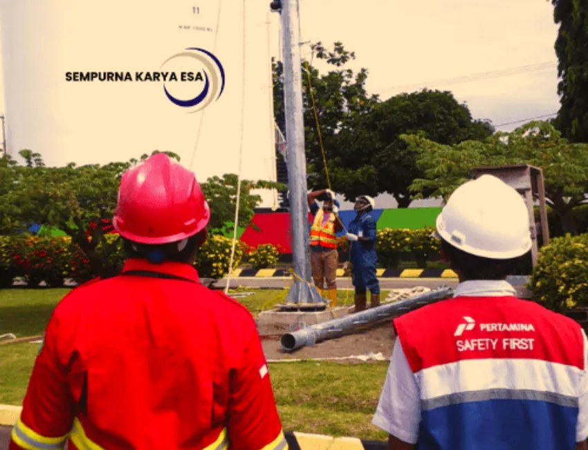 7 keunggulan kontraktor penyalur petir berpengalaman dalam menangani proyek industri skala besar artikel pt sempurna karya esa kontraktor barang dan jasa penangkal petir berpengalaman