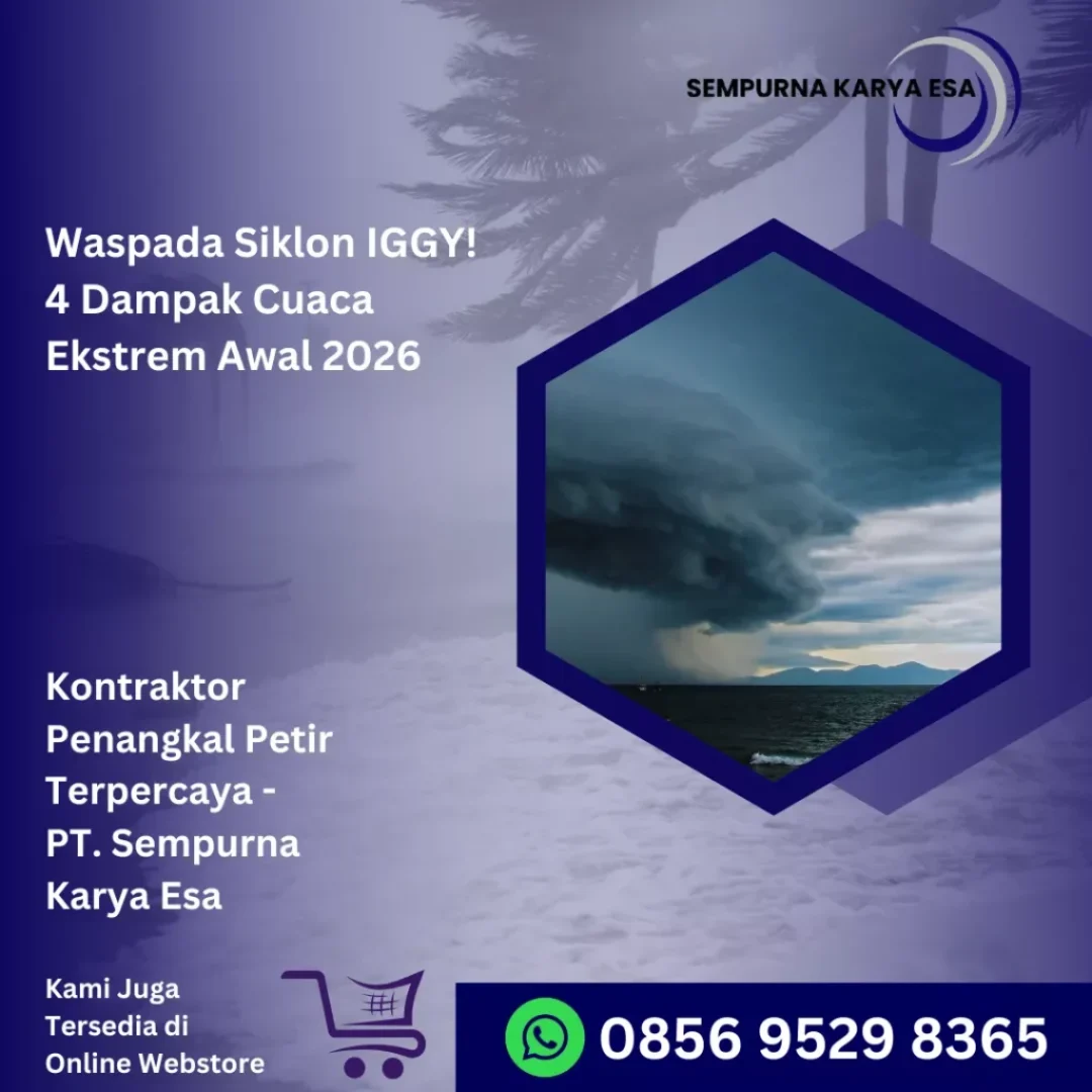 waspada siklon iggy 4 dampak cuaca ekstrem awal 2026 artikel pt sempurna karya esa jasa penangkal petir hubungi 085695298365