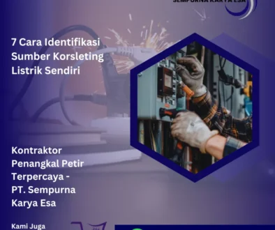 7 cara identifikasi sumber korsleting listrik sendiri artikel pt sempurna karya esa jasa penangkal petir hubungi 085695298365